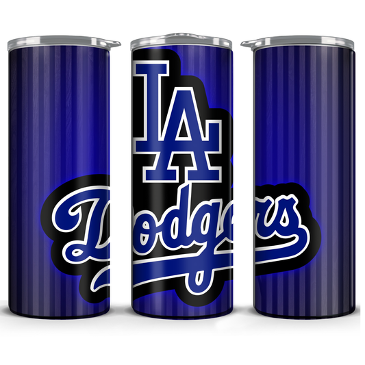 20oz Straight Hot & Cold Tumbler Cup Baseball LA Dodgers Los Angeles